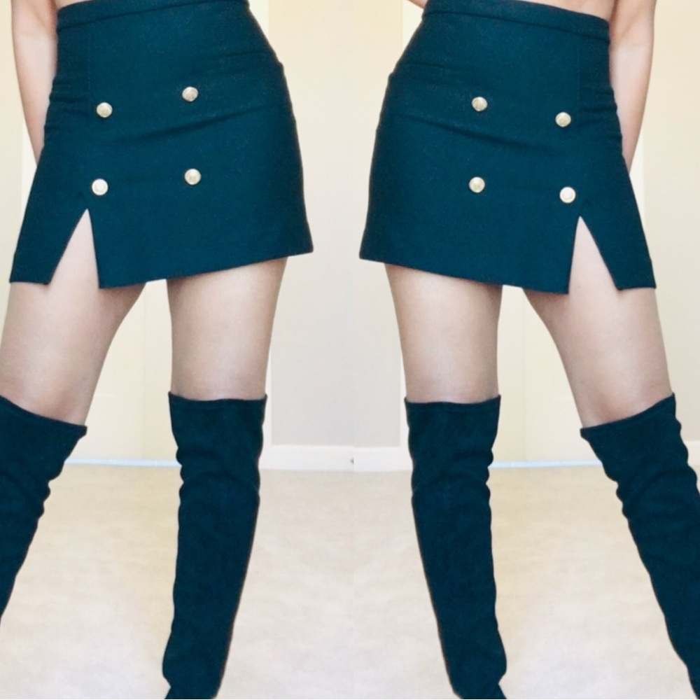 H&M Black Short  Skirt - Picture 5 of 14